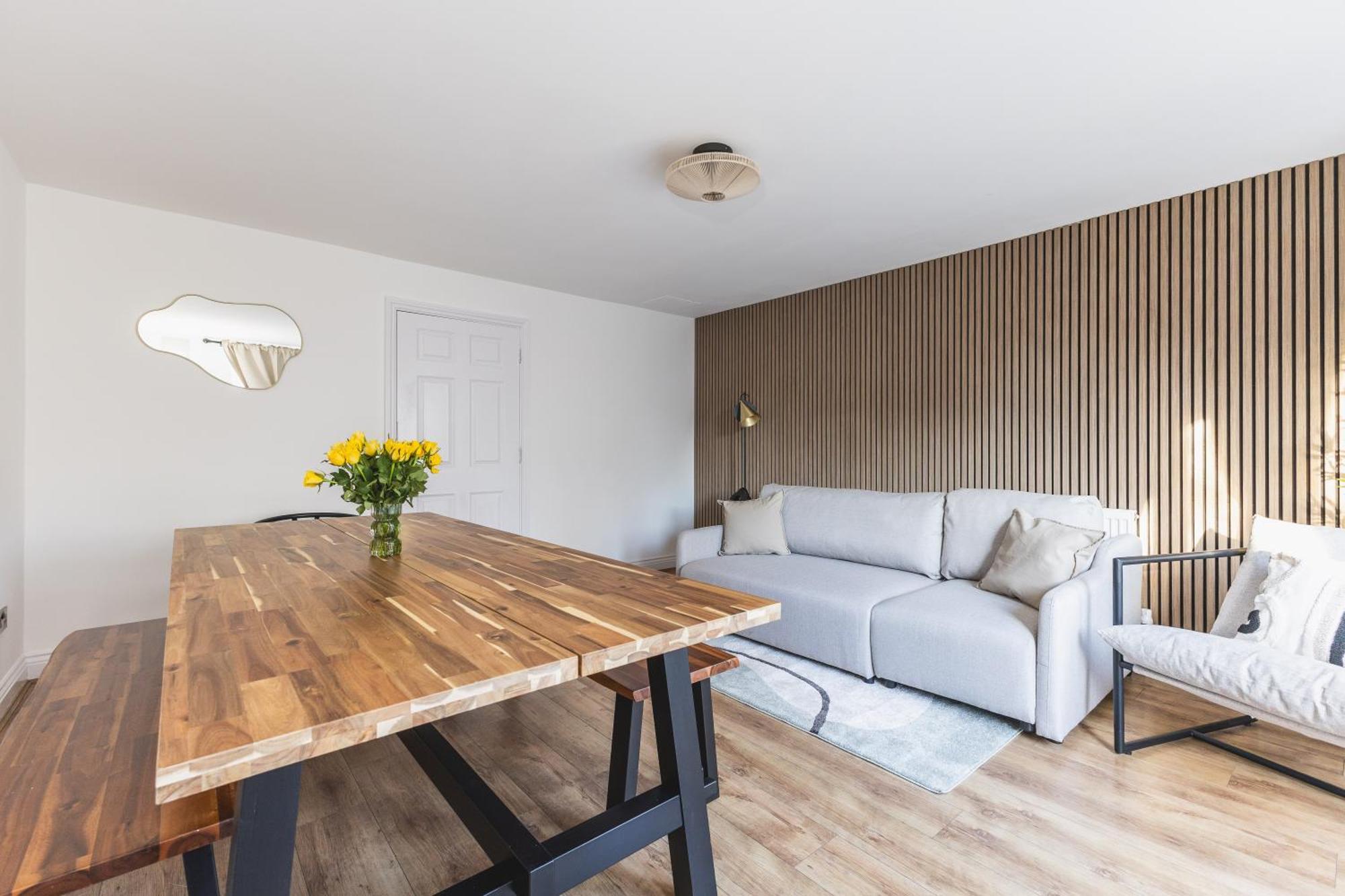Arte Stays Serviced Houses Stratford - 3 Bedrooms 2 Bathrooms Houses London, Stratford, Maryland, Free Parking, Garden, Weekly Or Monthly Stays - Up To 8 Guests Exterior foto